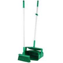 Remco 62502 Green Lobby Broom and Dustpan