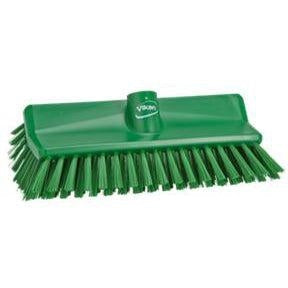 10" High-Low Brush Replacement Head-Food Handling Tools-Vikan-Green-Polypropylene-